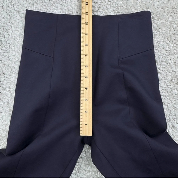 Good American The Boss Pant High Rise Navy Skinny with Zips. Ponte. Size 1 Small - Picture 11 of 14